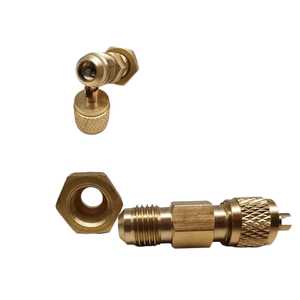 Quick Manual Fluorinated Copper Needle Valve Eco-friendly Refrigerator Parts <strong>Inflatable</strong> Joint Household Hotel Air Conditioning - Product Image 1
