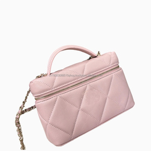 Sacs à main miniatures roses élégants pour femmes, sacs à main de marque de luxe pour dames, prix bas, vente en gros - Product Image 1