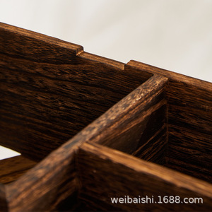 Estante de Exhibición de Madera Sólida para Pared, Forma Geométrica, Moderno y Minimalista, Estante de Almacenamiento para Sala de Estar con Múltiples Compartimentos - Product Image 4