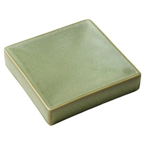 Bandeja Cuadrada de Cerámica Estilo Japonés, Color Verde Sólido, Elegante, para Restaurante, Apta para Lavavajillas, Acabado Pulido - Product Image 5