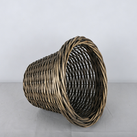 Panier en osier rustique fait main, panier en saule tressé à la main pour plantes en pot, décoration intérieure – Fournisseur direct usine