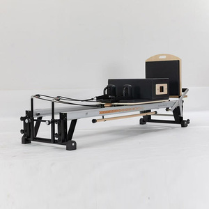 Cama de <span class=keywords><strong>Pilates</strong></span> Plegable Grande de Alta Calidad, Fabricada en Aleación de Aluminio, Equipo de <span class=keywords><strong>Pilates</strong></span> para Pérdida de Peso - Product Image 1