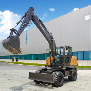 Gratis verzending CE wereldberoemde motor sterke kracht 4 tot 15 ton grote capaciteit bak mini wielgraver te koop - Product Image 3