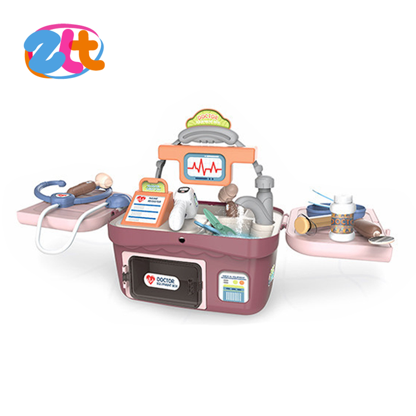 Новая модель 2021, Многофункциональный медицинский чемодан, набор докторов, игрушки для детей