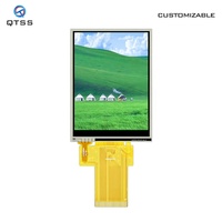 QTSS 2,8 Zoll TFT IPS Display 240x320 Auflösung ST7789T3 LCD-Modul Weiße LED-Hintergrundbeleuchtung 350cd/m² Helligkeit RTP CTP Fabrik