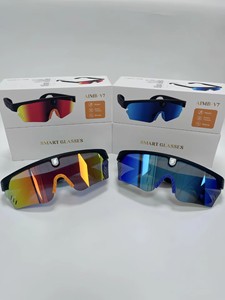 Gafas Inteligentes AIMB-V7 para Llamadas, Reproducción de Música, Grabación de Fotos/Vídeos, Asistente de Voz con IA, Control por Botones Táctiles, 150 mAh - Product Image 1