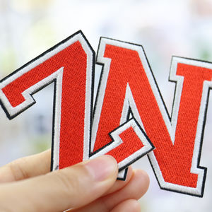 رقع حروف صغيرة قابلة للكي مطرزة مخصصة للزينة والأزياء رقع يدوية الصنع للملابس والقبعات والحقائب - Product Image 5