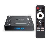 Boîtier TV intelligent AI-SR de haute qualité et haute performance, nouveau, 1000 Mbps, S905X5M(S905A), 4 Go de RAM, 64 Go de ROM, avec système Android 14