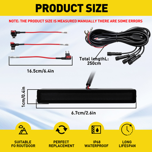 ไฟหน้ากระจังหน้า AUXITO สำหรับรถฟอร์ด เรนเจอร์ ปี 2019-2025 รถ SUV รถกระบะ ไฟ LED สำหรับติดตั้งกับกระจังหน้า - Product Image 5