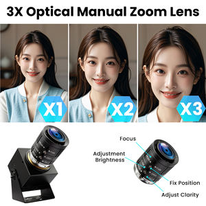 12 Megapiksel USB Kamera Yüksek Hızlı 120fps 2MP Web Kamerası Golf Swing 4K Kamera, 3.6-10mm Zoom Lensli Lightburn PC Kamerası - Product Image 3