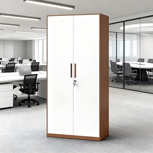 ตู้เย็บสองตู้สำหรับแฟ้มสำนักงานทำจากโลหะสำหรับจัดเก็บเอกสารทางการเงินพร้อมล็อค - Product Image 4