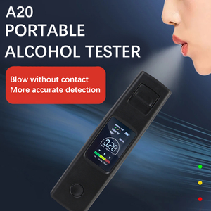 Atem-Alcotester Tragbarer berührungs loser Alkohol <span class=keywords><strong>tester</strong></span> Digitales LCD-Display Typ C Lade alkohol detektor Alkohol <span class=keywords><strong>tester</strong></span> Schwarz - Product Image 5