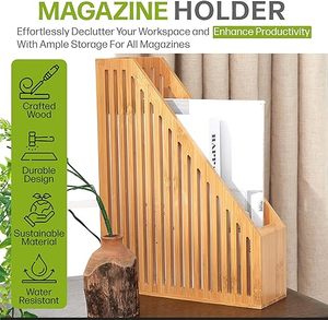 Factory Custom Multifunction Non-Folding Tabletop <b>Organizer</b> Wooden Letter Storage Rack Sorters <b>File</b> Mail Phone Envelope - Product Image 6