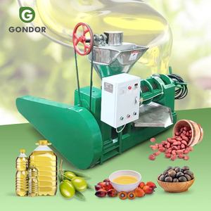Presse à huile automatique à froid 6YL-120 pour mini-extraction d'huile de canola, de palme rouge, de karité et de moutarde africaines - Product Image 1