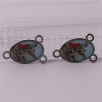 Pièces centrales pour chapelet, accessoires de bijoux religieux, pastoral, Saint Michael, chapelet, centre de table pour bricolage, collier religieux