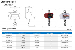 Ocs Điện Tử Quy Mô Cần Cẩu Nén Đo Điện Tử Công Nghiệp Quy Mô Cần Cẩu - Product Image 6