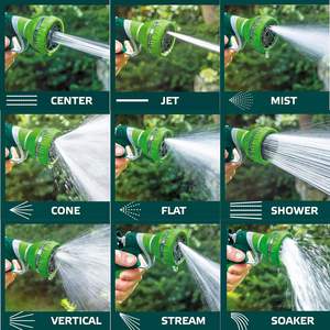 Pistola de agua multifuncional de 1L, plástico, ángulo ajustable, para riego de jardín, lavado de coches, limpieza del hogar - Product Image 5