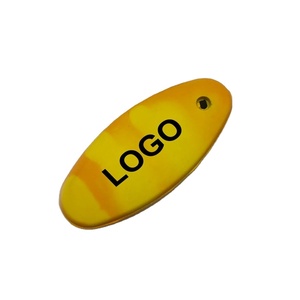 Custom Squeeze Stress Gift PU Foam Floater Oval Shape Temperature Sensitive Color Change for Boating Fishing Sailing Outdoor - Product Image 1