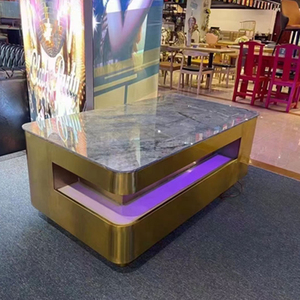 Cool <span class=keywords><strong>Bar</strong></span> Furniture/ Nightclub/ Ktv/ Night Club/LED Cube Table Hookah Lounge Furniture Sofá Set Center Pieces Table - Product Image 5