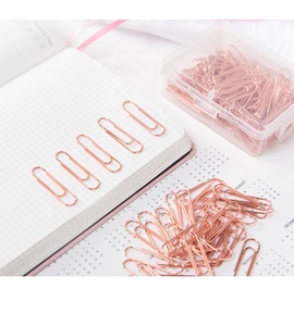 Clips de papel <span class=keywords><strong>para</strong></span> marcar <span class=keywords><strong>libros</strong></span> de Metal de oro rosa de 28mm, portadocumentos de forma redonda colorida <span class=keywords><strong>para</strong></span> recortar documentos, <span class=keywords><strong>libros</strong></span> de teléfono, fotos - Product Image 6