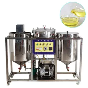 hot sale mini edible palm soybean sunflower crude oil refinery machine machinery equipment plant