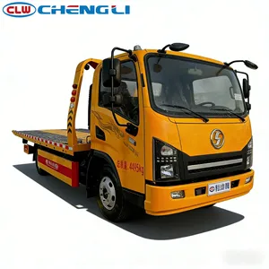 Camión de Remolque de Servicio Pesado Shacman G1 con Cabina de 2100 mm - 140 HP, Sincronizador de 6 Velocidades, Eje de 5t, Cabrestante de 4t, Plataforma Ancha de 2.5 m - Product Image 2