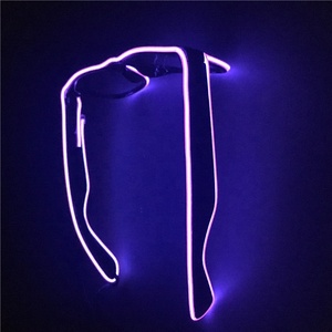 2019 Promoción de <span class=keywords><strong>la</strong></span> fábrica de moda DJ luz brillante LED gafas de <span class=keywords><strong>fiesta</strong></span> - Product Image 6