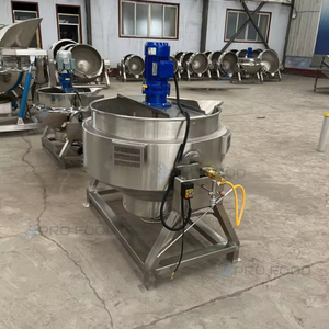 กาต้มน้ำไฟฟ้าอุตสาหกรรมแบบมีที่ขูดผสมด้านข้างสำหรับทำแยมช็อคโกแลตและซอส - Product Image 5