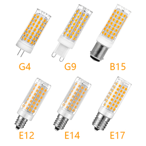 Bombilla LED SMD Mini Pequeña Nueva y Económica de China en Oferta, Alto Lumen <span class=keywords><strong>5W</strong></span> E14/E12/E17/G4/<span class=keywords><strong>G9</strong></span>, Luces Tipo Maíz, Alimentación CA, Uso en Oficina - Product Image 6