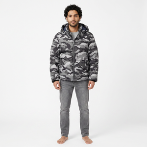 Custom Logo Quilted Winter Puffer <b>Jacket</b> <b>Light</b> Outdoor Puffer <b>Jacket</b> Windbreaker Bomber Puffer <b>Jacket</b> - Product Image 1