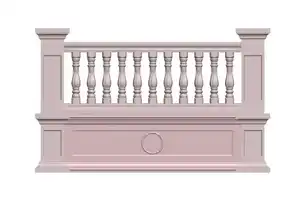 Molde de balaustre de hormigón, nuevo diseño, Pilar romano, columna de balaustre de balcón, en venta