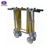Fournitures funéraires Accessoires Chariot de transport pour cercueil d'église Chariot de transport pour cercueil de corps
