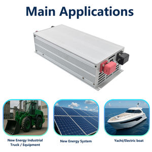 3kW 4kW <span class=keywords><strong>DC</strong></span>-<span class=keywords><strong>DC</strong></span> 컨버터 광범위 입력 24-800V 조절 가능한 출력 병렬 작동 스마트 팬 냉각 태양광 시스템 배터리 충전 - Product Image 5