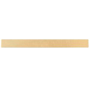 Maxery Light Règle de luxe en laiton massif Règle en laiton satiné mat Papeterie Fournitures de bureau <span class=keywords><strong>D</strong></span>écoration de bureau être Cadeau - Product Image 2