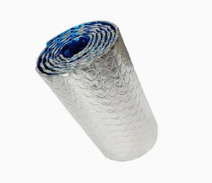 Aislamiento Térmico de Película Plateada para Techos, Lámina de Aluminio Tejida con Burbujas, Material de Construcción en Oferta - Product Image 2