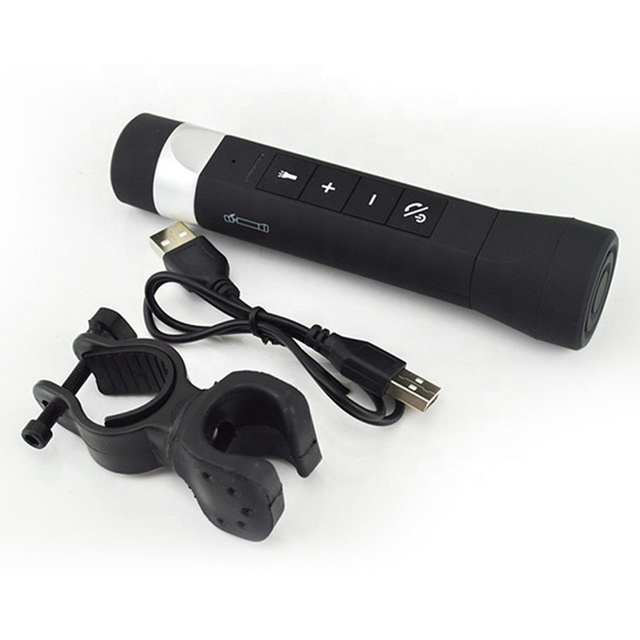 NEW 4 in 1 Portable Outdoor Power Bank Blue Tooth Speaker With LED Flashlight