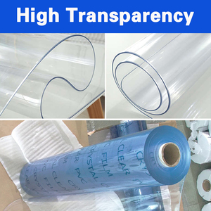 Rõ ràng cuộn 3mm Khăn trải bàn Khăn trải bàn pha lê mềm màu <span class=keywords><strong>PVC</strong></span> siêu rõ ràng Flim Sheets - Product Image 5