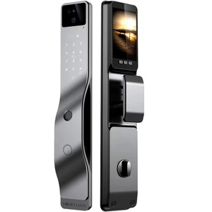 Cerraduras Inteligentes para Puertas de Vidrio sin Marco con Huella Dactilar y Tarjeta RFID, Visión Nocturna WiFi, Detección de Movimiento, Reinicio, Logotipo Personalizado - Product Image 6