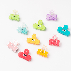 Tùy chỉnh Mini Acrylic giấy clip phim hoạt hình Clip Chất lượng cao hot-bán nhà máy dễ thương tùy chỉnh logo Nhựa Kẹp ghi chú - Product Image 3