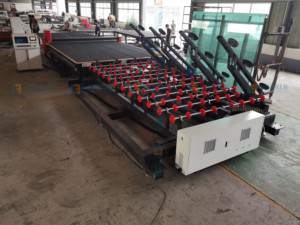 Nouvelle ligne de production entièrement automatique pour le chargement et la découpe de verre plat, machine de découpe de verre CNC avec moteur et contrôle PLC - Product Image 2
