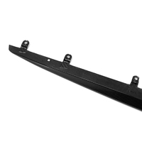 M8 rok samping gaya SQ untuk 8 seri G14 G15 M8 F91 F92 2 pintu 2020-IN serat karbon kering rok samping M8