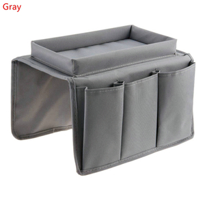 Magazines télécommandés anti-dérapant chaise suspendue canapé bras canapé accoudoir plateau organisateur avec organisateur 4 poches - Product Image 5