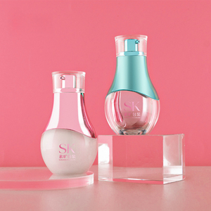 Flacone in Plastica a Forma di Lampadina da 30ml per Fondotinta Liquido, Confezione Cosmetica per Base Trucco, Contenitore per Liquidi Tonalizzanti - Product Image 3