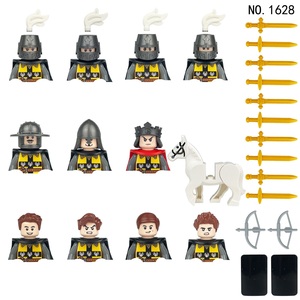Ensemble de blocs de construction MOC Chevalier Médiéval Guerrier Cœur de Lion Figurines de Crusader Accessoires de Légion Jouets DIY pour Enfants - Product Image 6
