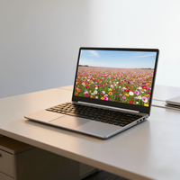 Computadora Portátil Delgada OEM de Doble Núcleo Ryzen 7, Mini Laptop de 15.6 Pulgadas a Bajo Precio con Teclado Retroiluminado