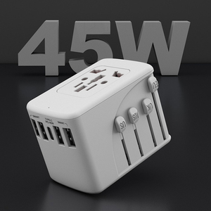 Hot bán 4 USB Loại C du lịch adapter DC 5V 6.5A PD 45W 35W QC3.0 phổ Adapter - Product Image 5