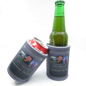 Customized Neoprene Stubby Holder Personalized Beer Can Cooler with Custom Logo Sublimation Can Cooler Bag - Product Image 1