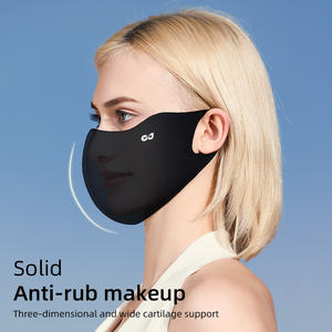 Masque facial en soie glacée personnalisé GOLOVEJOY XKZ62, mode estivale, frais, respirant, masque de sport, protection solaire UPF50+ - Product Image 6