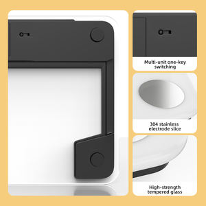 180KG API personnalisation App graisse corporelle mesure LED connexion intelligente balances électroniques - Product Image 3