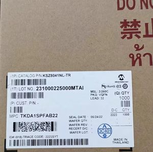 Nuevos Circuitos Integrados Ethernet Originales KSZ8041NLI 10/100 BASE-TX Transceptor <span class=keywords><strong>de</strong></span> Capa Física QFN32 <span class=keywords><strong>Componentes</strong></span> Electrónicos KSZ8041NLI-TR - Product Image 5